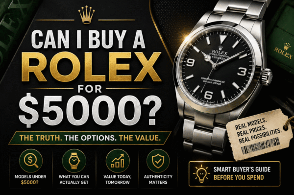 Can I buy a Rolex for $5000?