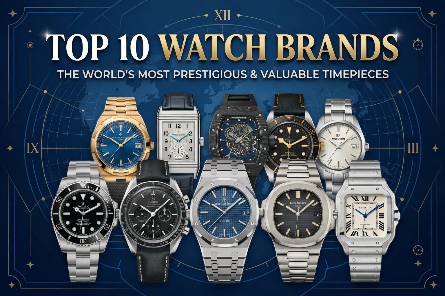 What Is the Top 10 Watch Brands